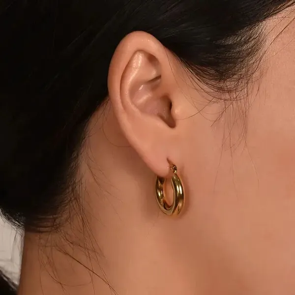 Gold_Round_Hoops_Earrings_For_Women